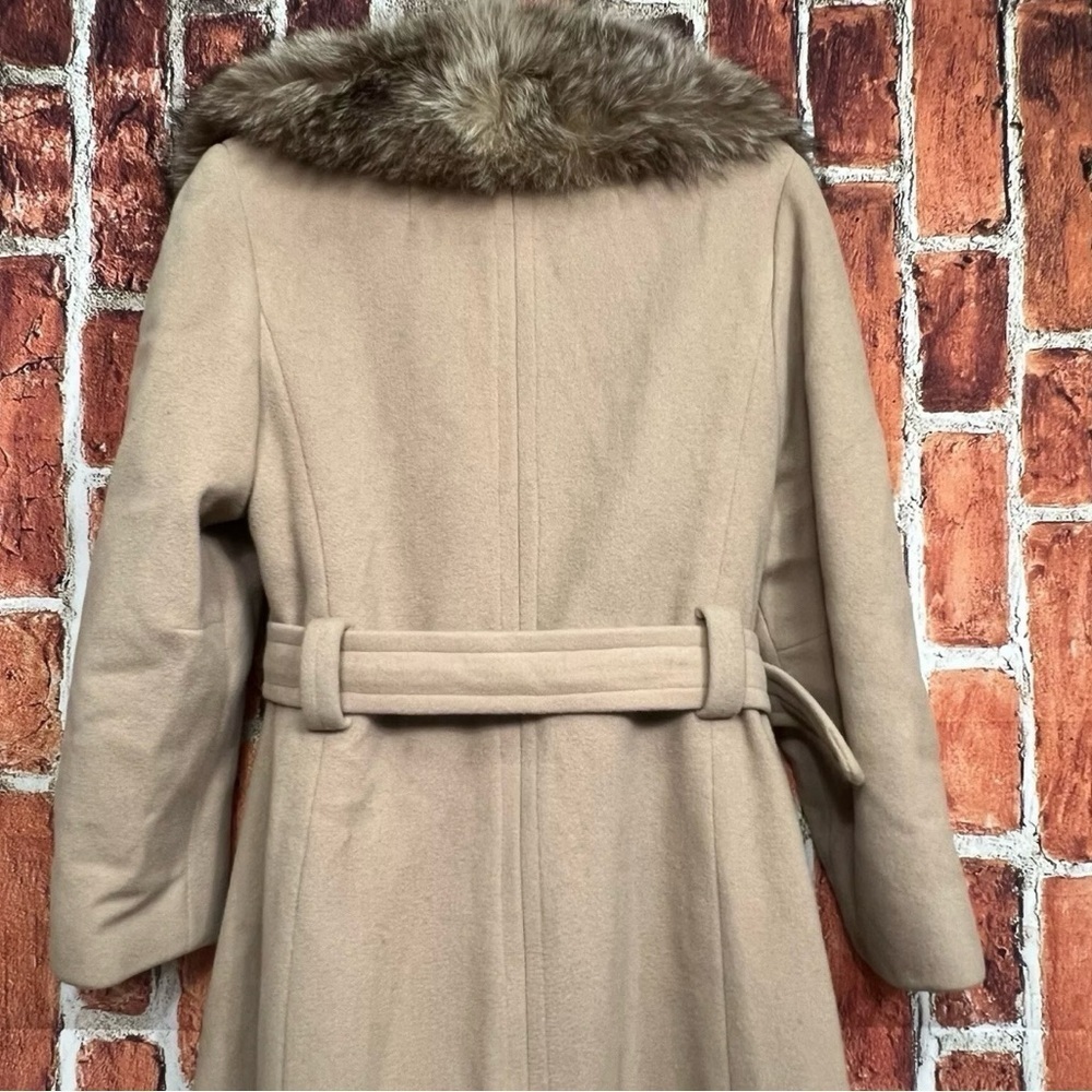 The American Way Women’s Wool Coat with Fur Collar – Vintage Rare - Picture 6 of 15